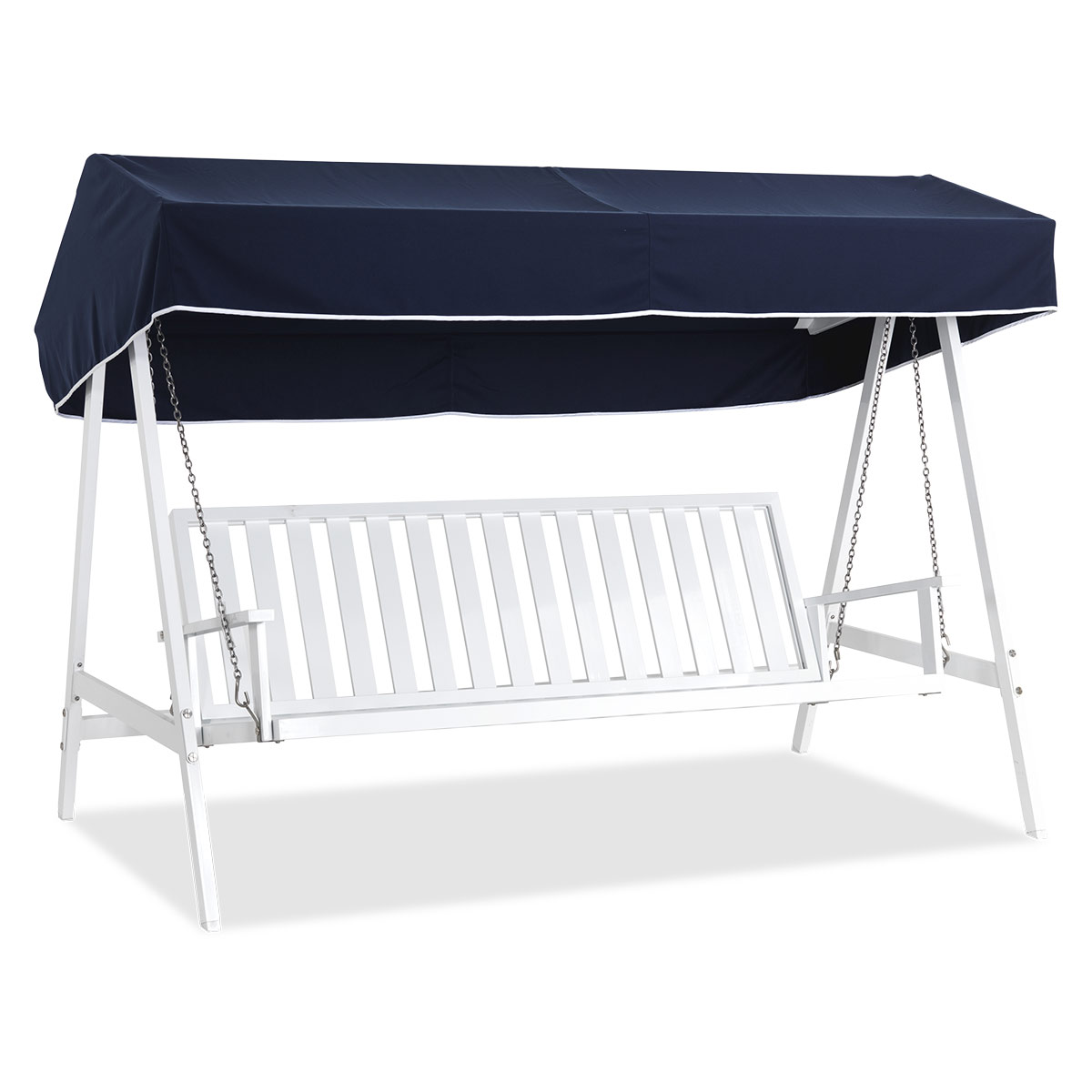 Fri Form hammock 02 aluminium vit