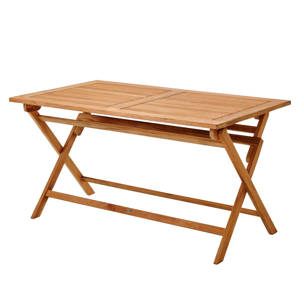 Turin matbord teak natur 140x80 cm