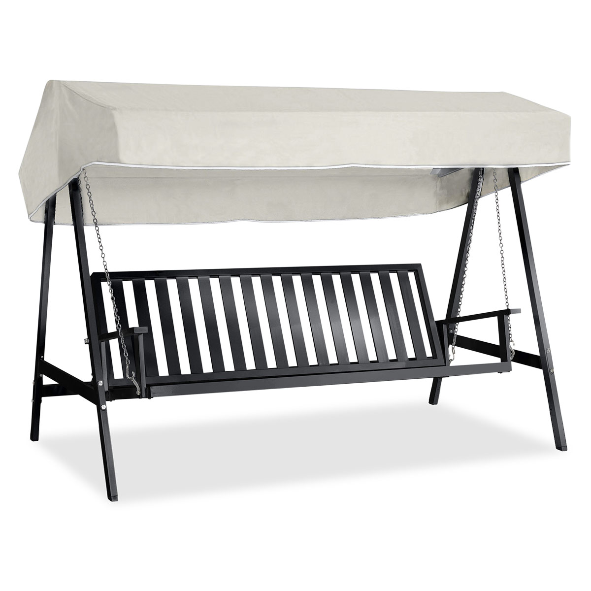 Fri Form hammock 02 aluminium svart