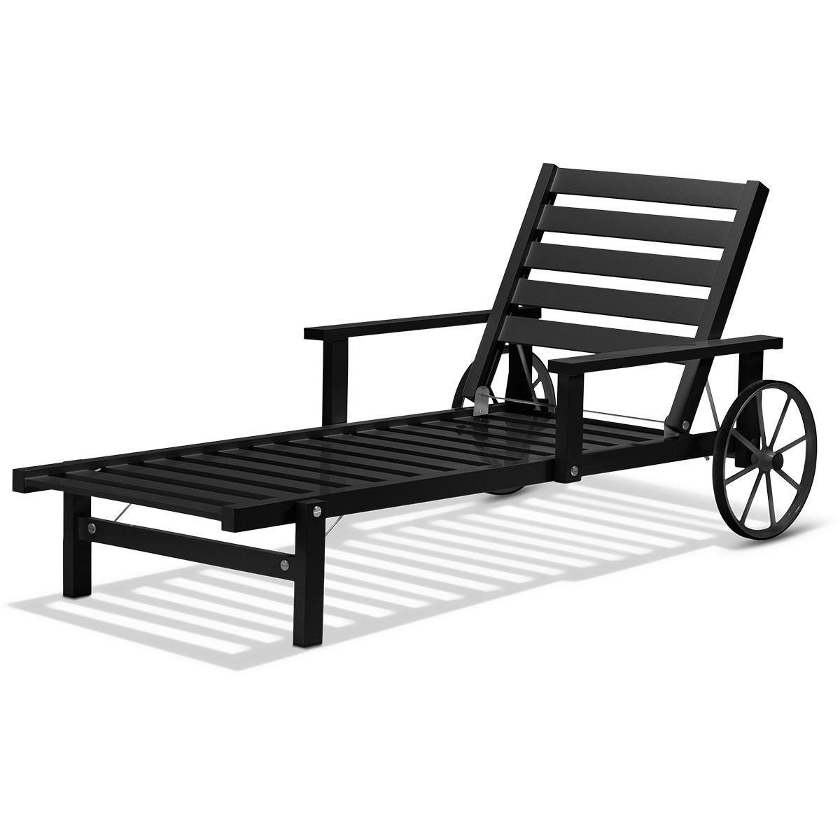 Fri Form liggvagn 31 aluminium svart