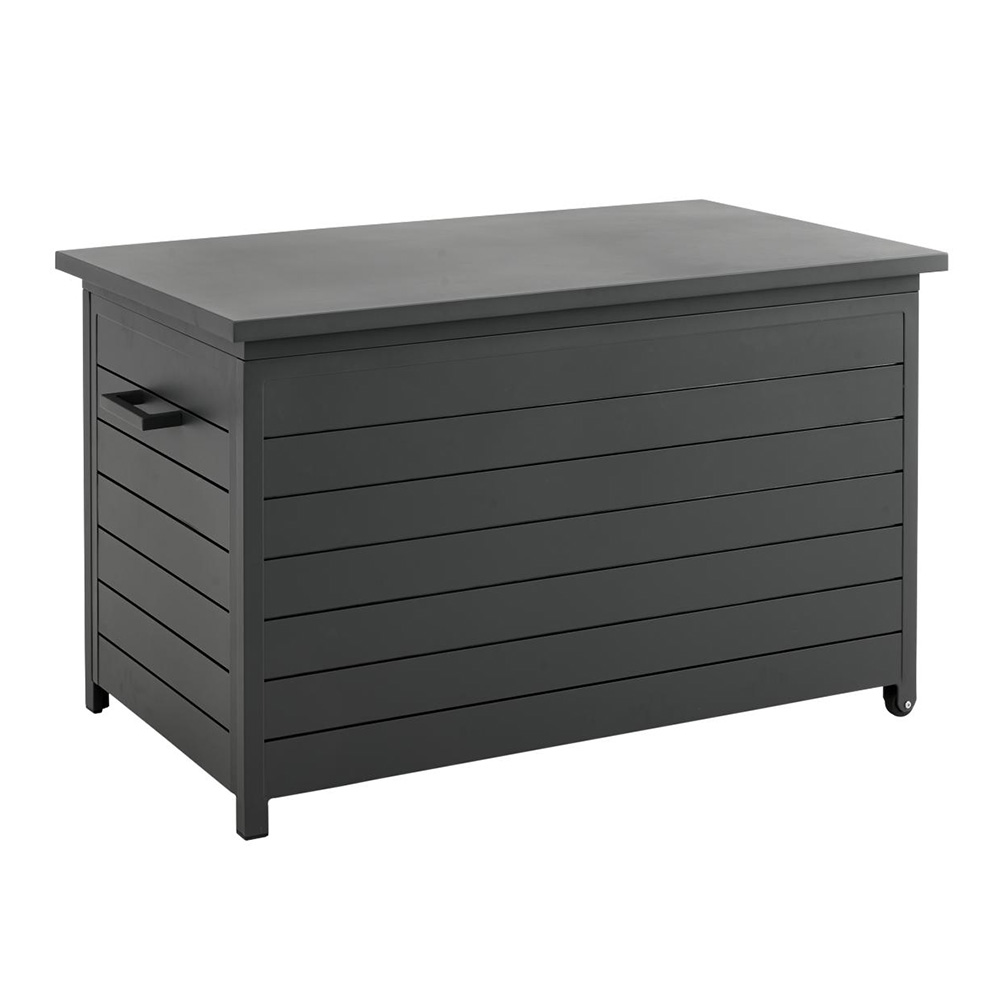 Gäster förvaringslåda aluminium antracit