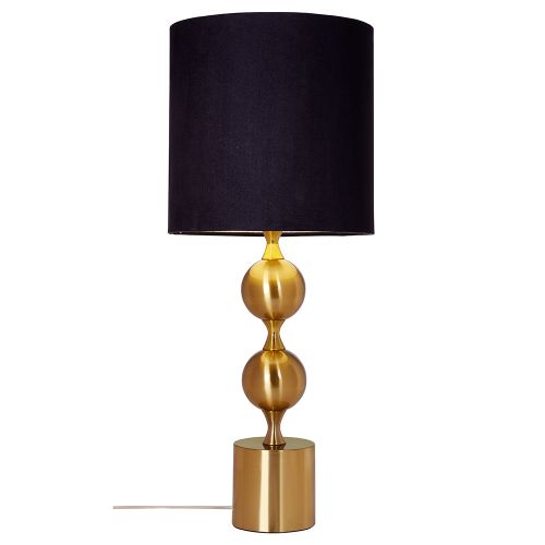 Prakt bordslampa mässing | Ekeby Möbler PRAKT Bordslampa 60cm Borstad MässingSvart